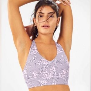 Fabletics Floral Sports Bra Size Small